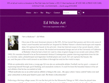 Tablet Screenshot of edwhiteart.com